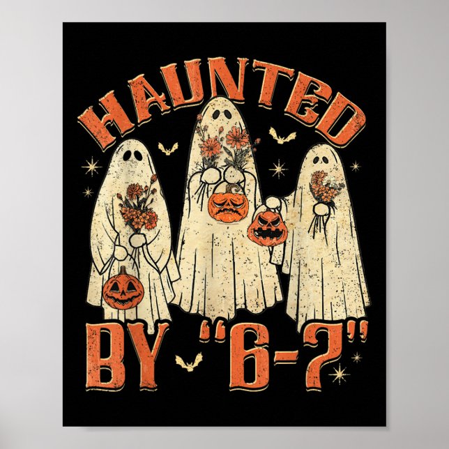 67 Meme Halloween hemsökt av 6 7 Six Seven Gen Alp Poster (Framsidan)