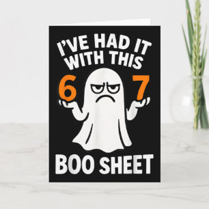 67 Meme Halloween-kostym 6 7 Roligt Boo-ark Sex Kort