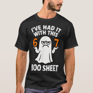 67 Meme Halloween-kostym 6 7 Roligt Boo-ark Sex T Shirt