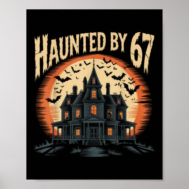 67 Meme Halloween-kostym hemsökt _1  Poster (Framsidan)