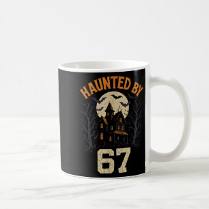 67 Meme Halloween-kostym hemsökt av 6-7 Brainrot Kaffemugg