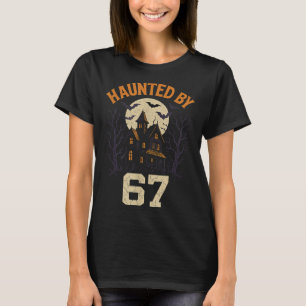 67 Meme Halloween-kostym hemsökt av 6-7 Brainrot T Shirt
