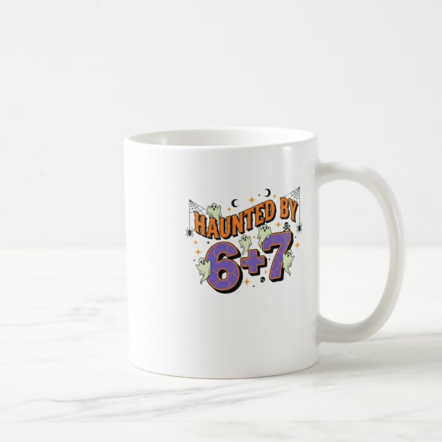 67 Meme Halloween-kostym hemsökt  Kaffemugg (Höger)
