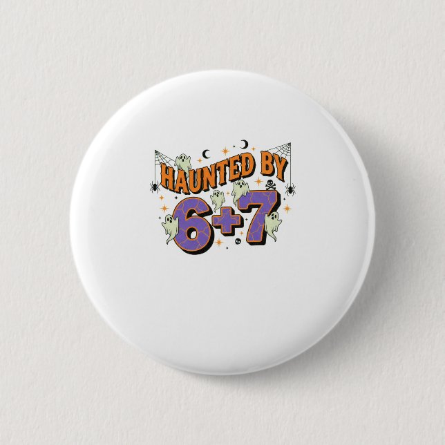 67 Meme Halloween-kostym hemsökt  Knapp (Framsida)