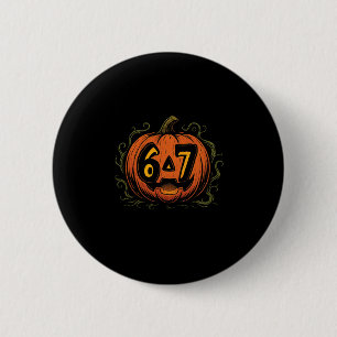67 Meme Halloween Pumpa - Six Seven Gen Alpha Z Knapp