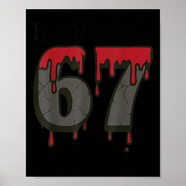 67 Meme Halloween Spökar Soky - Six Seven Gen Alp Poster (Framsidan)