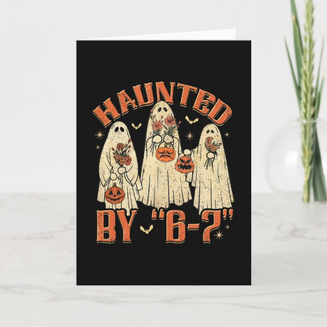67 Meme Halloween Spöklik  Kort (Framsida)