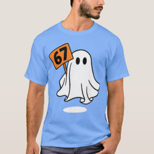 67 Meme Humor 67 Roliga SixSeven Spöke Halloween T Shirt