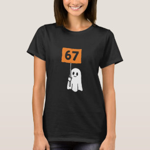 67 Meme Humor 6-7 Roligt Six Seven Halloween T Shirt
