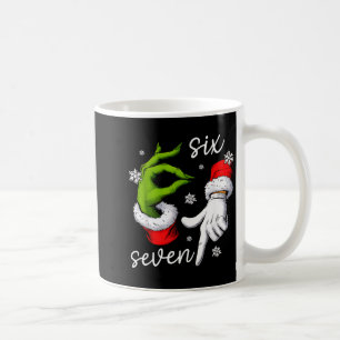 67 Mème humor rolig jultomten säger sex sju jul Kaffemugg