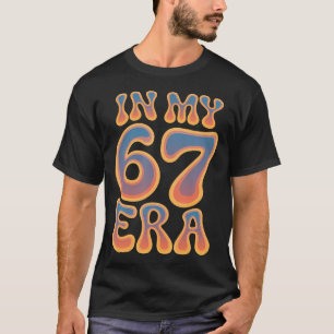 67 Meme I Min 67 Era Gen Alpha Tjejer Tweens Pojka T Shirt