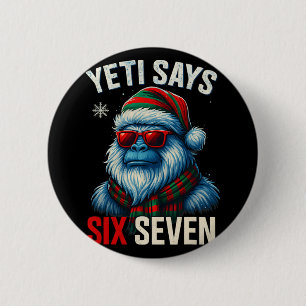 67 Meme jul Bigfoot Rolig Yeti Säger Sex Sju Knapp