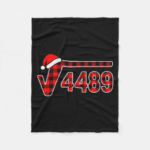 67 Meme jul kvadratrot 4489 Sex Sju Matematik Fleecefilt
