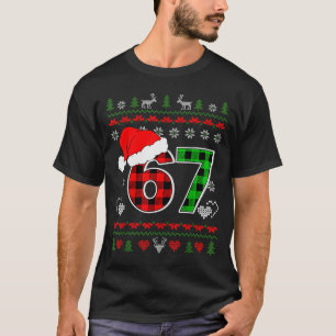 67 Meme jul sex sju jul ful jultröja män T Shirt