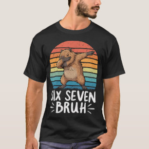 67 Meme Kapybar Rolig Sex Sju Bruh Kapybar För T Shirt