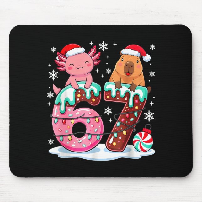 67 Meme Kawaii Axolotl Capybara Christmas Ice Crea Musmatta (Framsidan)