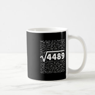 67 Meme Kvadratrot 4489 Gör Matten Roligt Födelsed Kaffemugg