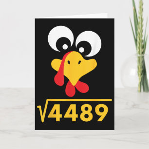67 Meme Kvadratrot 4489 Kalkon Thanksgiving Math Kort