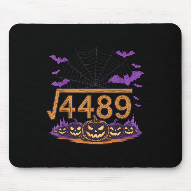 67 Meme Kvadratrot 4489 Slang Math Halloween Kosty Musmatta (Framsidan)