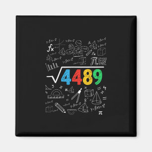 67 Meme Kvadratrot 4489 Slang Sex Sju Math Teac Magnet