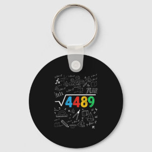 67 Meme Kvadratrot 4489 Slang Sex Sju Math Teac Nyckelring