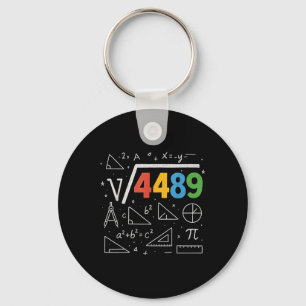 67 Meme Kvadratrot 4489 Slang Sex Sju Math Teac Nyckelring