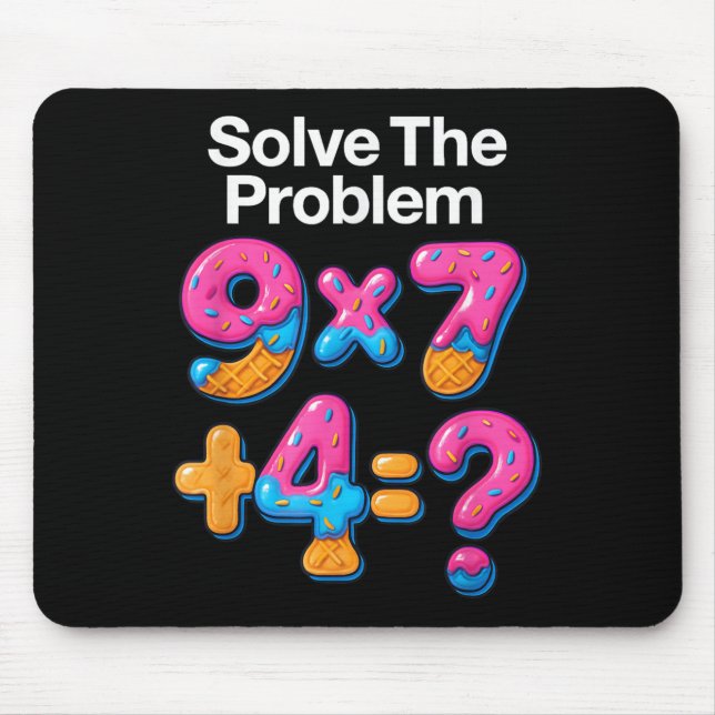 67 Meme Matematiklärare Glass Dropp 6 7 Brainrot S Musmatta (Framsidan)