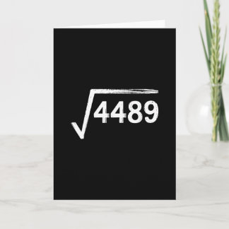67 Meme Matematiklärare Kvadratrot 4489  Kort
