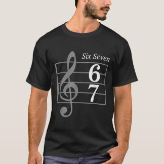 67 Meme Musik Slang Musiker Sex Sju Rolig Musik T Shirt
