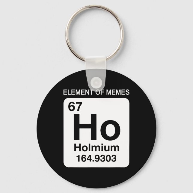 67 Meme Nummer Element Av Memes Periodiska System  Nyckelring (Framsida)