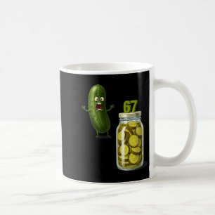 67 Meme Pickle Överraskning En Burk Skivade Pickle Kaffemugg