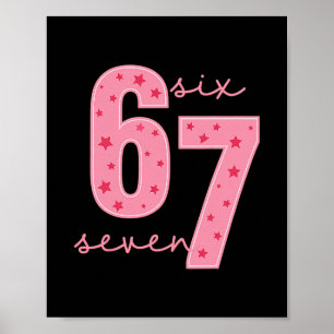 67 Meme Poster