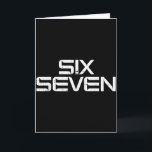 67 Meme Rolig 6 7 Pojkar Flickor Ungdom Tonåringar Kort<br><div class="desc">67 Meme Rolig 6 7 Pojkar Flickor Ungdom Tonåringar Män Kvinnor Barn</div>