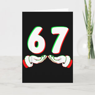 67 Meme Rolig Sex Sju Jul Tröja Män Kvinnor Kort