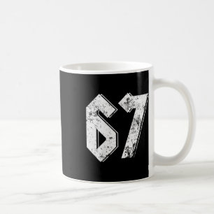 67 Meme Rolig Six Seven Meme 6 7 Kaffemugg