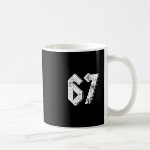 67 Meme Rolig Six Seven Meme 6 7 Kaffemugg