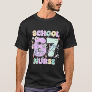 67 Meme Rolig Skolsjuksköterska Sex Sju Meme Pojka T Shirt