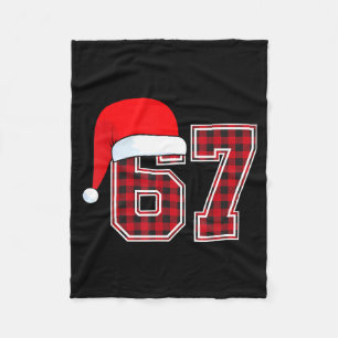67 Mème Roliga jul röda Plaid Xmas Pyjamas Sla Fleecefilt