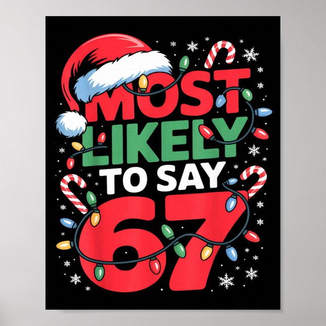 67 Mème Roligt Jul Mème Design Mest Sannolikt Att Poster (Framsidan)