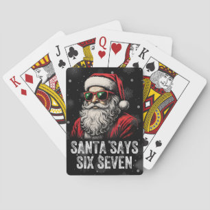 67 Mème Roligt Santa Säger Sex Sju Jul Casinokort