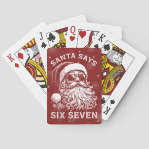67 Mème Roligt Santa Säger Sex Sju Jul Casinokort