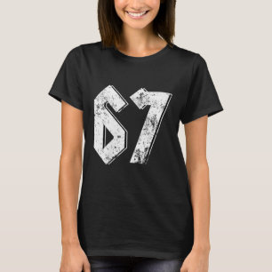 67 Mème Roligt Sex Sju Mème 6 7 T Shirt