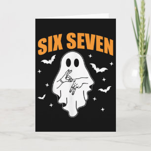 67 Meme Roligt Spöke Halloween Hemsökt 6 7 Sex Sju Kort