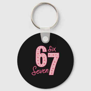 67 Meme Sex Sju 1 Nyckelring