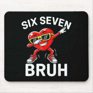 67 Meme Sex Sju Bruh Hjärta Dabbing 6 7 Alla Hjärt Musmatta