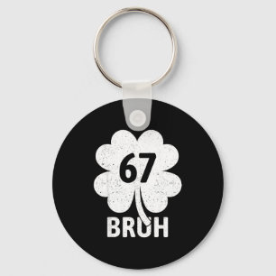67 Meme Sex Sju Bruh Roligt St Patricks Day Sham Nyckelring