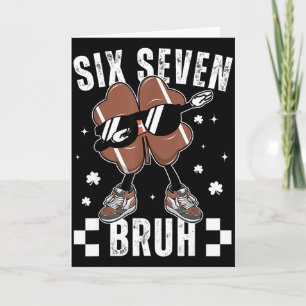 67 Meme Sex Sju Bruh Shamrock Fotboll St Patric Kort