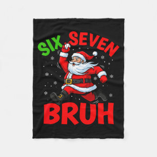 67 Meme Sex Sju Bruh Tomte Baseboll Roligt Jul Fleecefilt