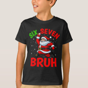 67 Meme Sex Sju Bruh Tomte Baseboll Roligt Jul T Shirt