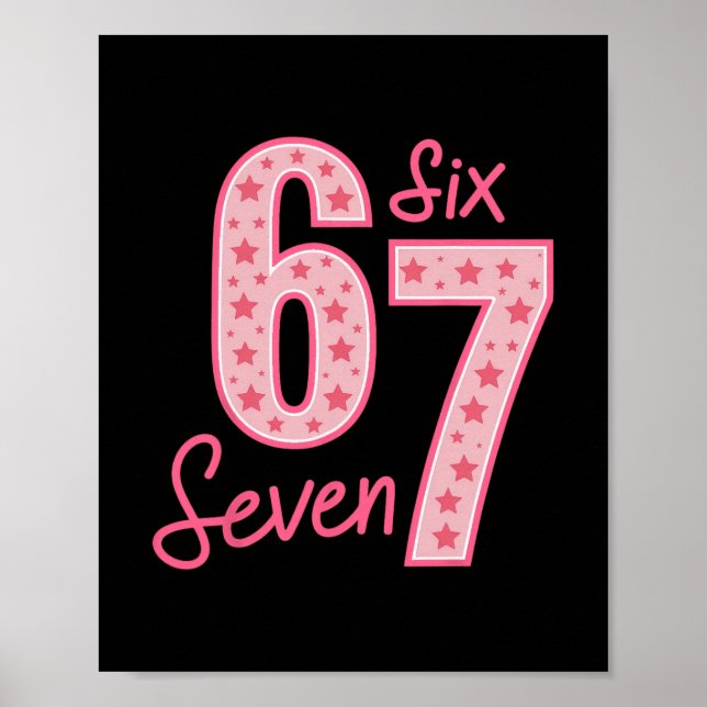 67 Meme Sex Sju  Poster (Framsidan)